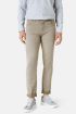 Slika Boggi Stretch pamučne hlače Regular fit smeđe