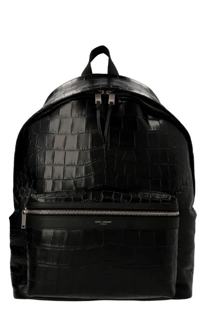 Slika Saint Laurent ruksak City crni