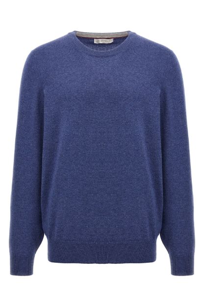 Slika Brunello Cucinelli pulover od kašmira plavi